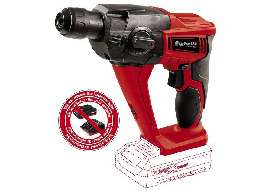 Akumulátorové kladivo Solo Te-hd 18 Li Einhell