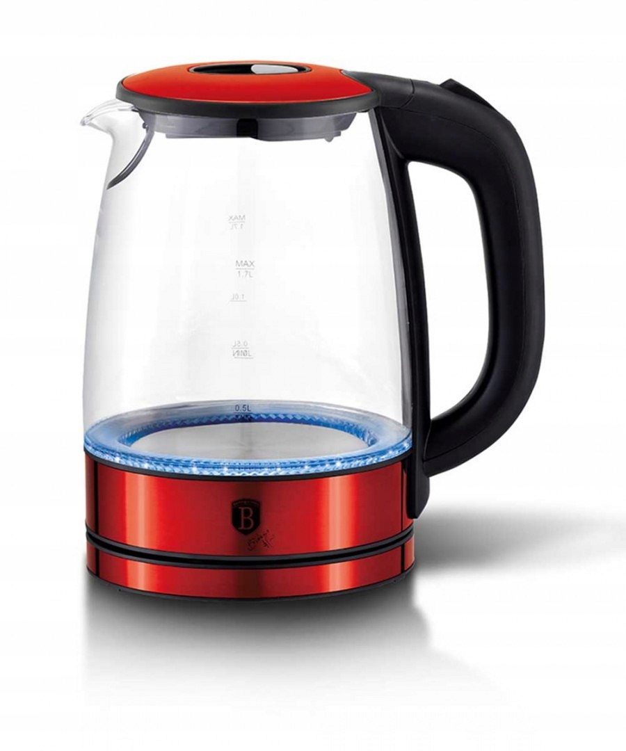 Berlingerhaus BH-9117 Rychlovarná konvice 1,7 l Burgundy Metallic Line