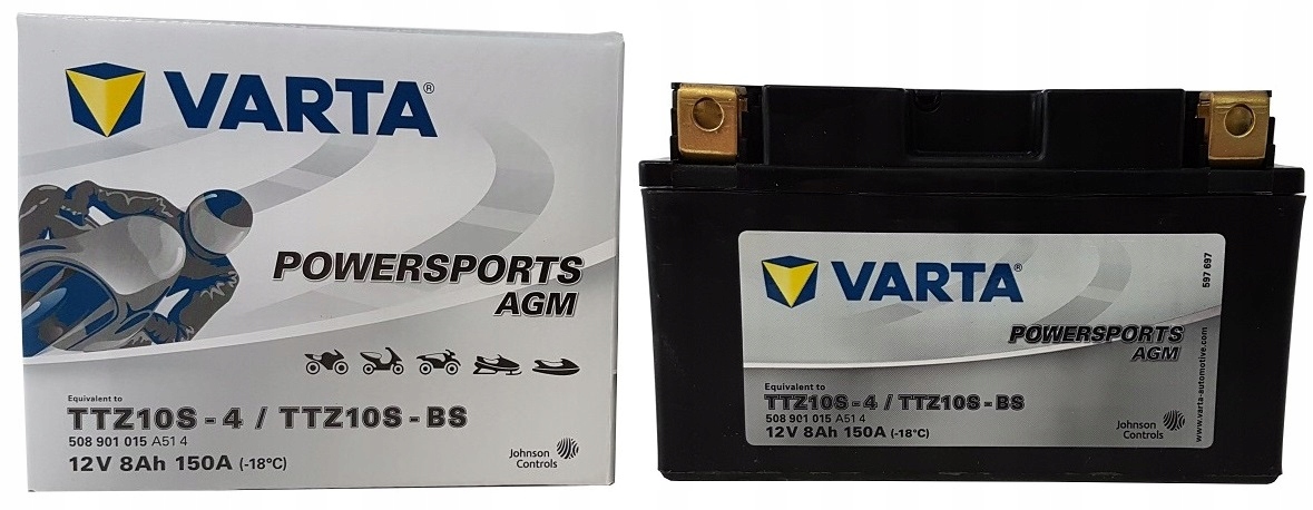 

Akumulator Varta TTZ10S-BS/TZ10S-BS 12V 8Ah 150A