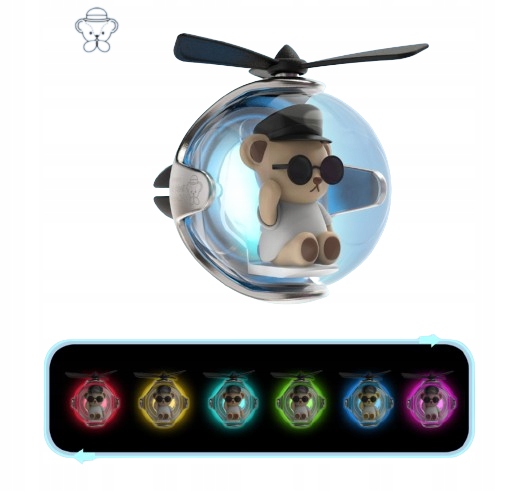 ZAPACH DYFUZOR SAMOCHODU SOLARNY DEKORACJA SAMOLOT Producent Inny