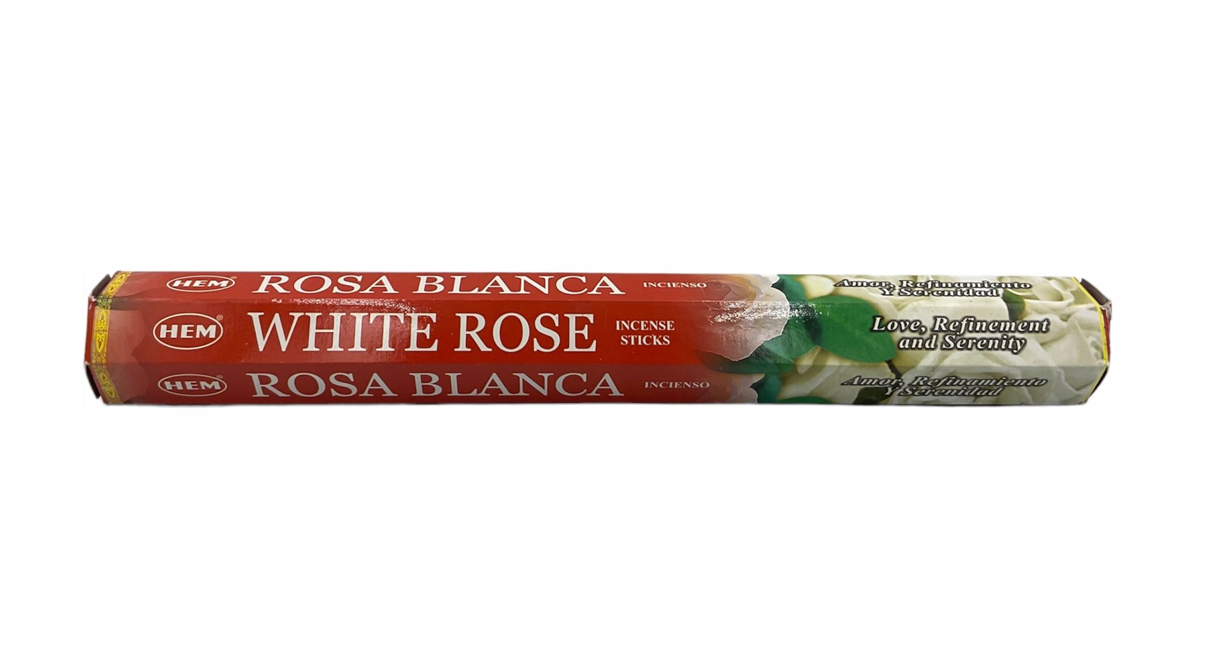 

Kadzidła indyjskie White Rose Biała Róża 20szt Hem