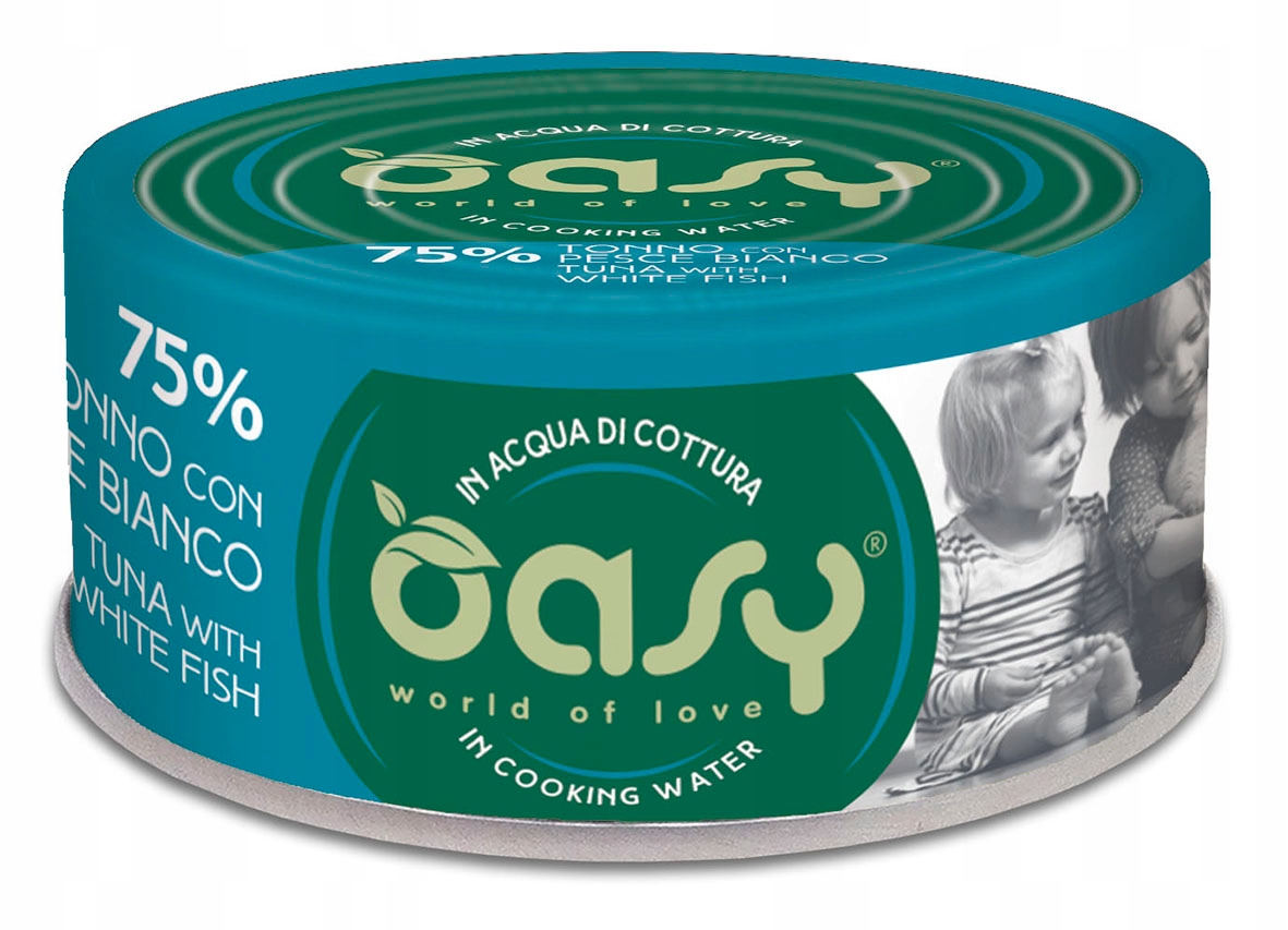 Oasy More Love Tuňák s bílou rybou 70 g
