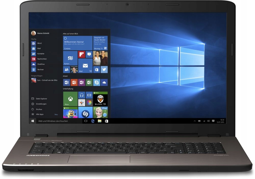 Notebook Akoya E7416 Intel 3805U 8GB 1TB MAT W10