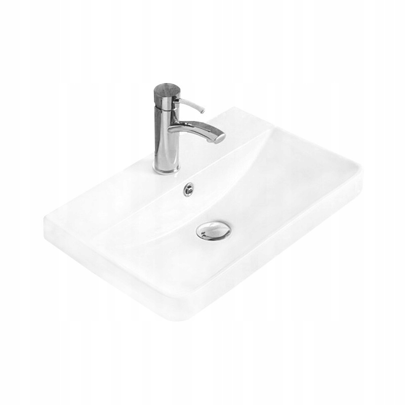 Mexen Dagna umyvadlo zapuštěné 50 x 35 Bílá