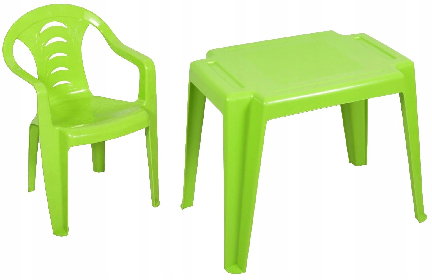LIMONKOWY 1+1 ZESTAW MEBLI DLA DZIECI KRZESŁO STÓŁ EAN (GTIN) 015081020472