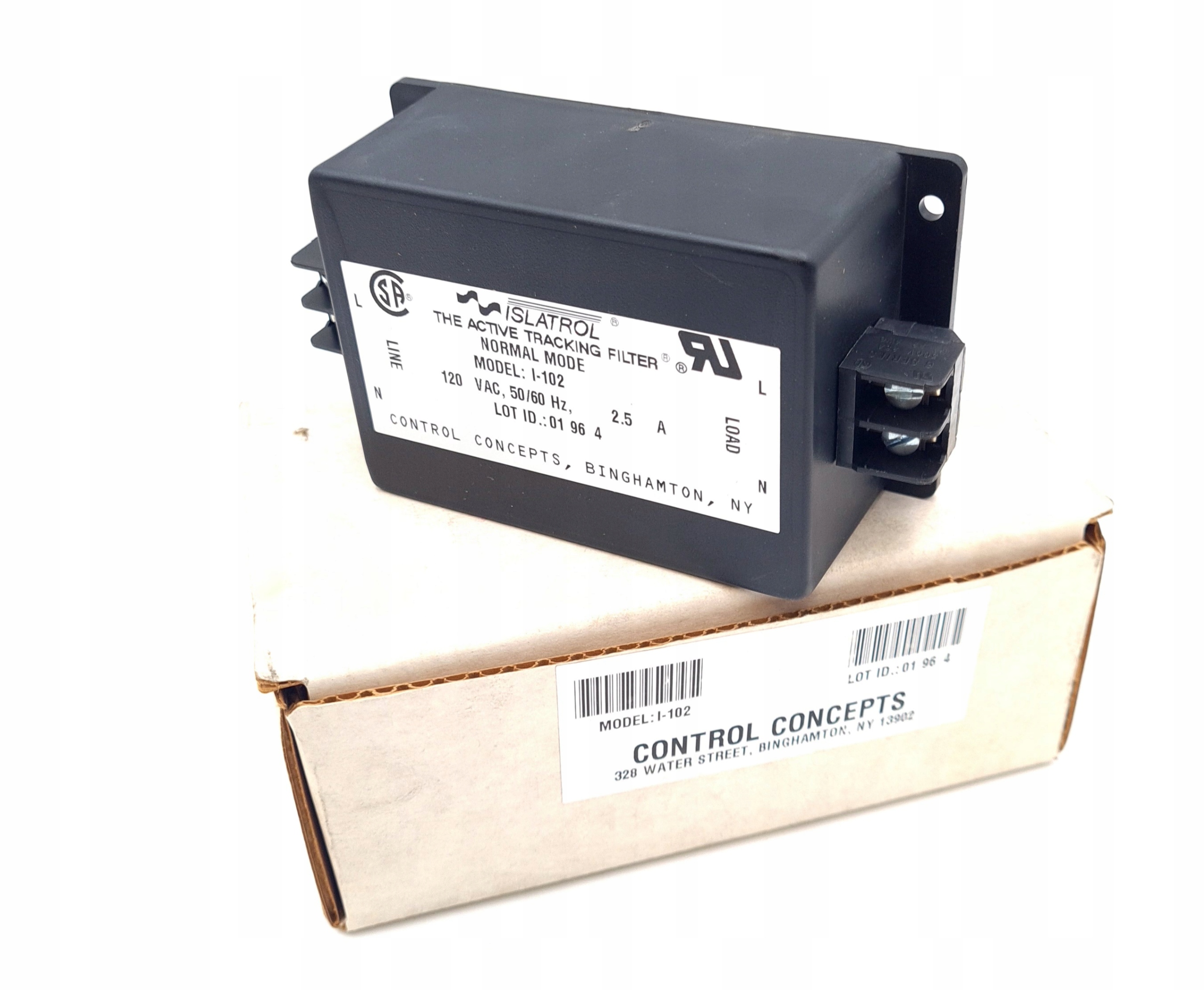 Islatrol I-102 120 Vac Filtr zasilania prądem
