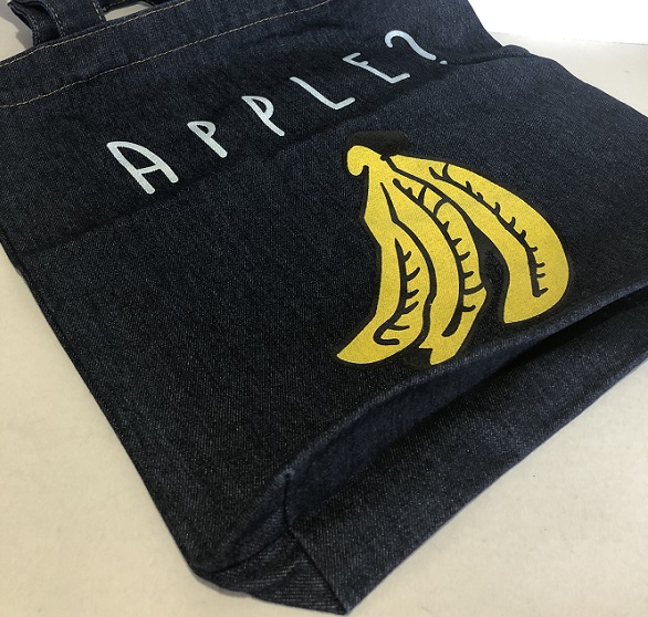 CIEMNY DENIM TORBA TOREBKA SZHOPERKA BANANY Płeć kobieta