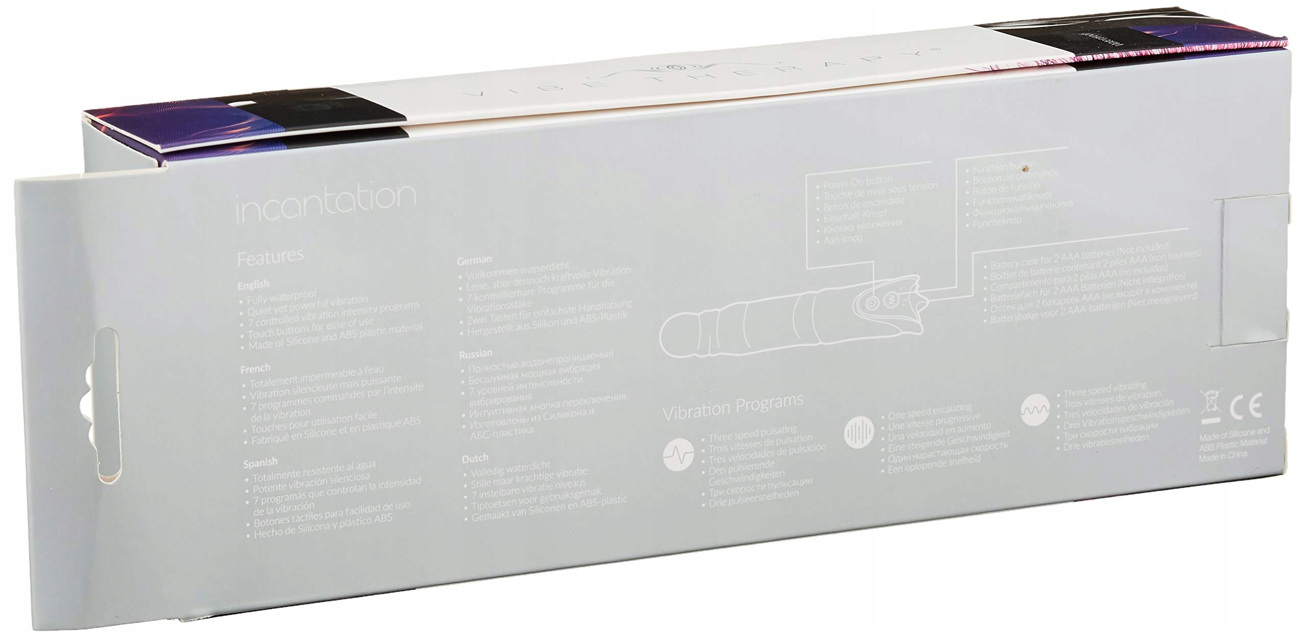 VIBE THERAPY Wibrator Incantation Masażer 190g Dla Kobiet — miniatura 4