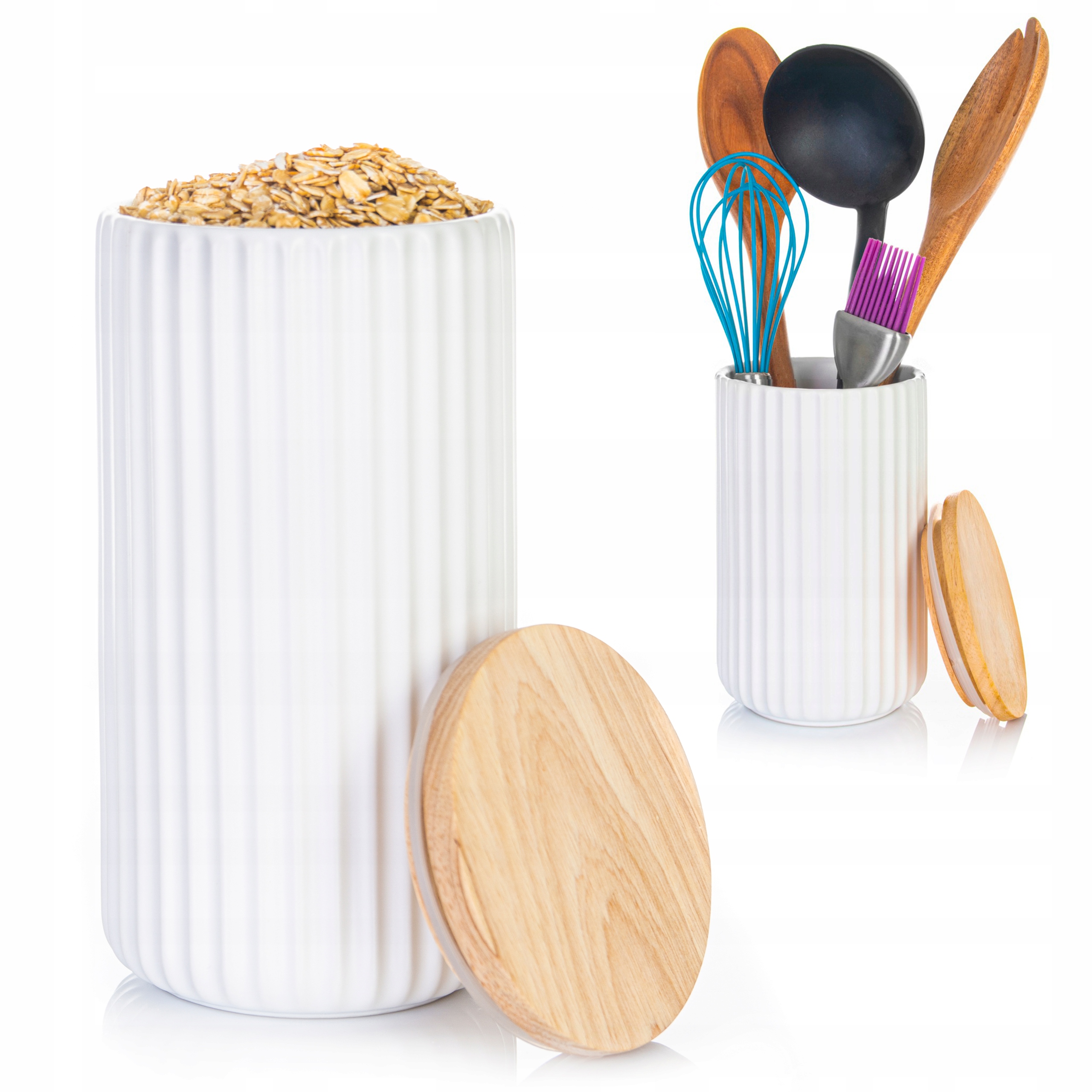 

Pojemnik Na Żywność Słoik 1L Ceramiczny Kela De