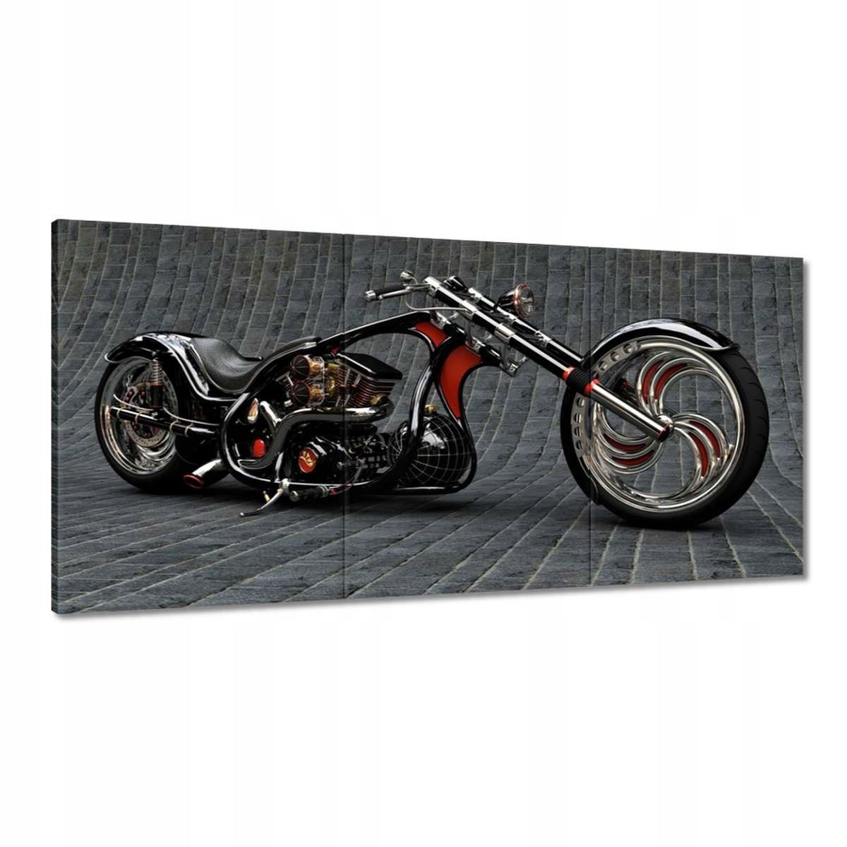 Obrazy 180x90 Chopper Motocykel Motor