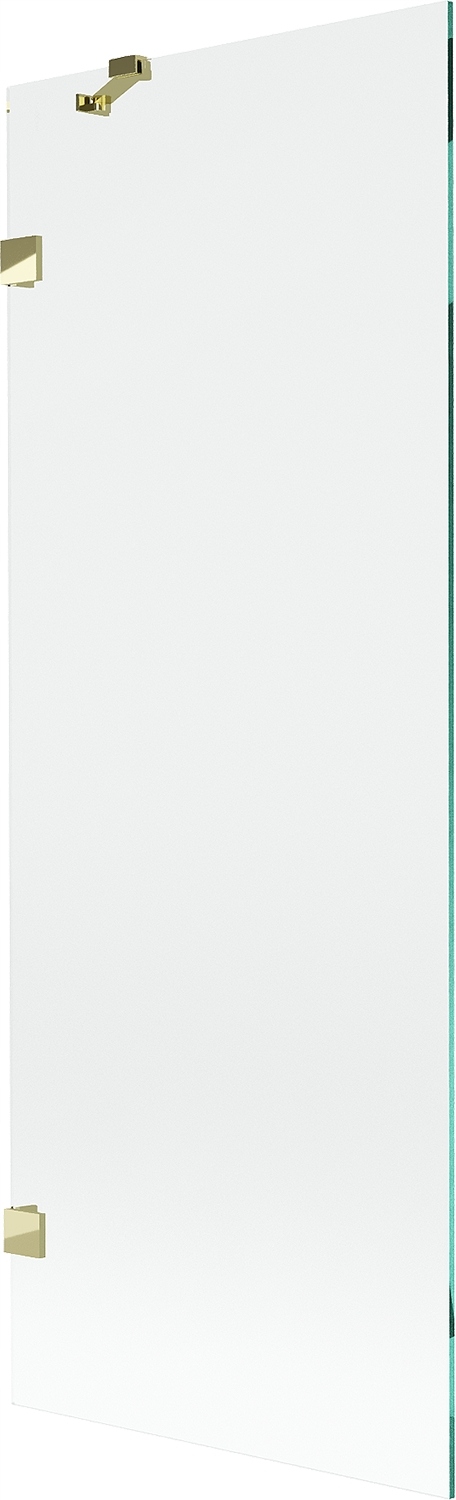 Mexen Lunar vanová zástěna 1-křídlová 70 x 150 cm, transparentní, zlatá 8
