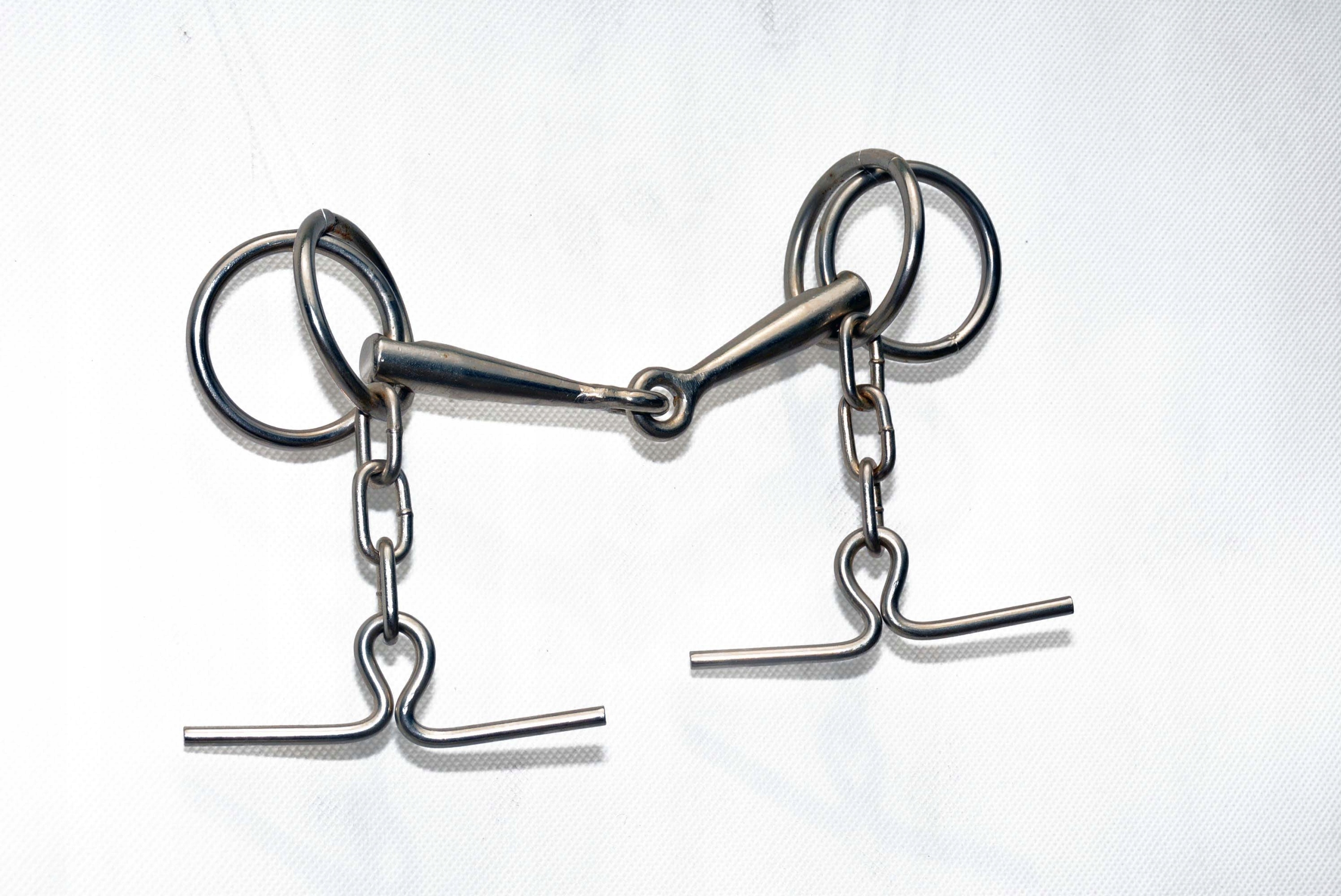 WĘDZIDŁO PODWÓJNIE ŁAMANE Z WERBLIKAMI 14,5CM Marka inna