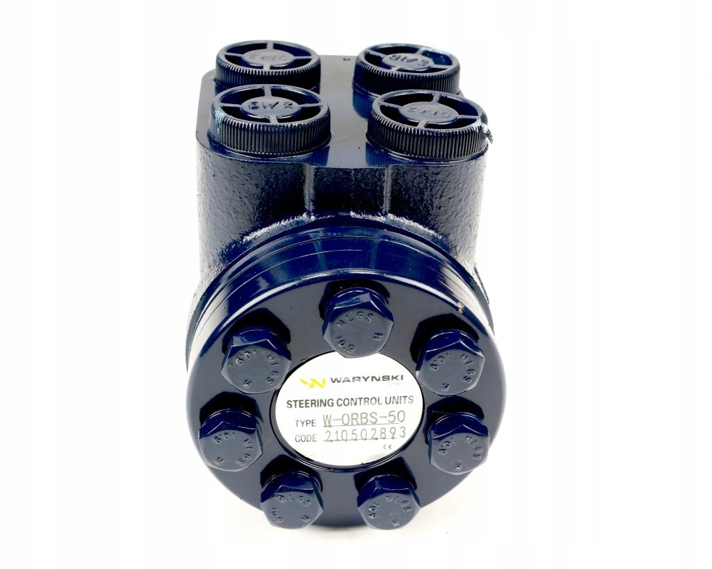 Orbitrol hydrauliczny W-ORBS 50 cm3/obr z zaworami (System Open Center - be Numer katalogowy części W-ORBS-50