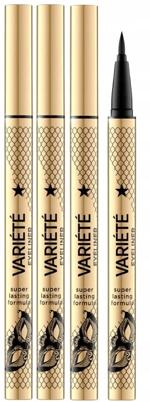 3 x Eveline Eyeliner v tužce Variete 2G Trvalá formulace bez rozmazávání