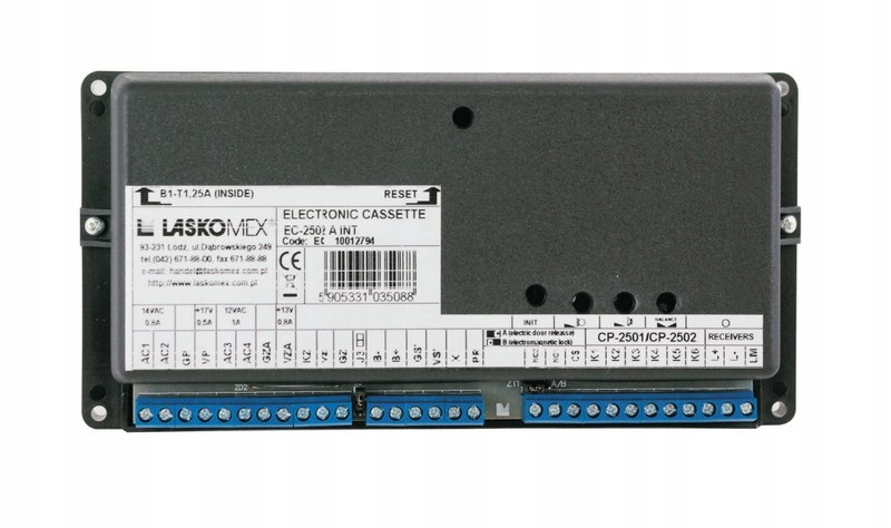 Laskomex EC-2502AR Kazeta elektroniky