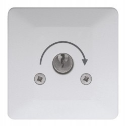 Podomietkový kľúčový vypínač 1 polohový