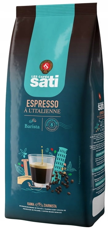 Levně Káva Cafe Sati Espresso zrnková 1 kg
