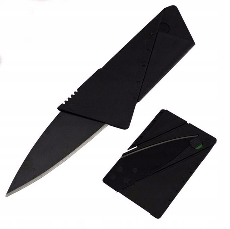 

Nóż Rozkładany Składany Karta Survival Kredytowa