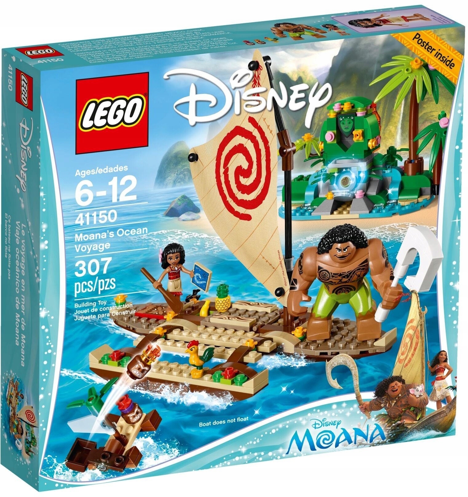 Lego Disney 41150 Oceaniczna podróż Vaiany Nowe