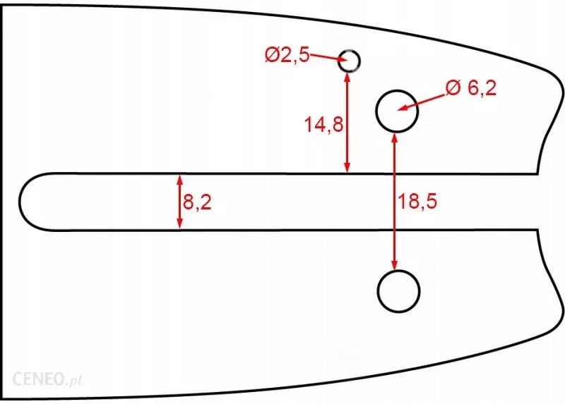 PROWADNICA 14'' 35cm DO PIŁY STIHL ŁAŃCUCH 50og 3/8 1.3 MS180 MS230 MS250 Marka Oregon