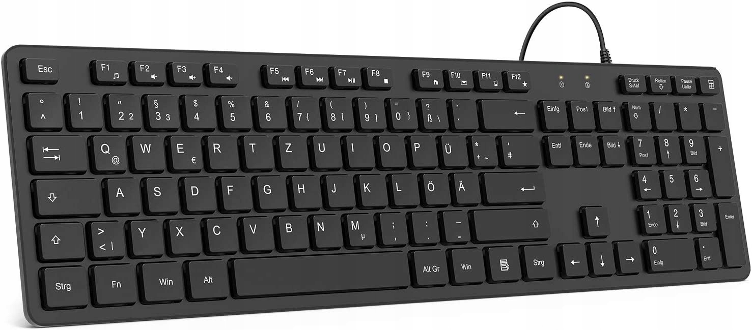 KLAWIATURA PRZEWODOWA TEDGEM LD 118 QWERTZ