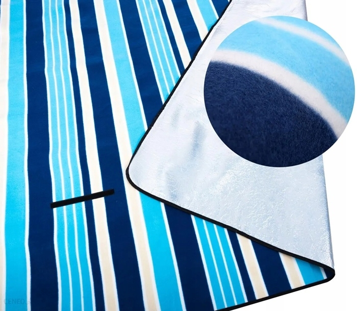 Koc Piknikowy Mata Plażowa z Izolacją Składany Wodoodporny Pled 200x200 Marka inna marka