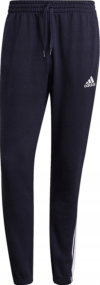 Pánské Kalhoty Adidas Essentials Tapered Elastic Cuff 3 Stripes Pant, velikost S
