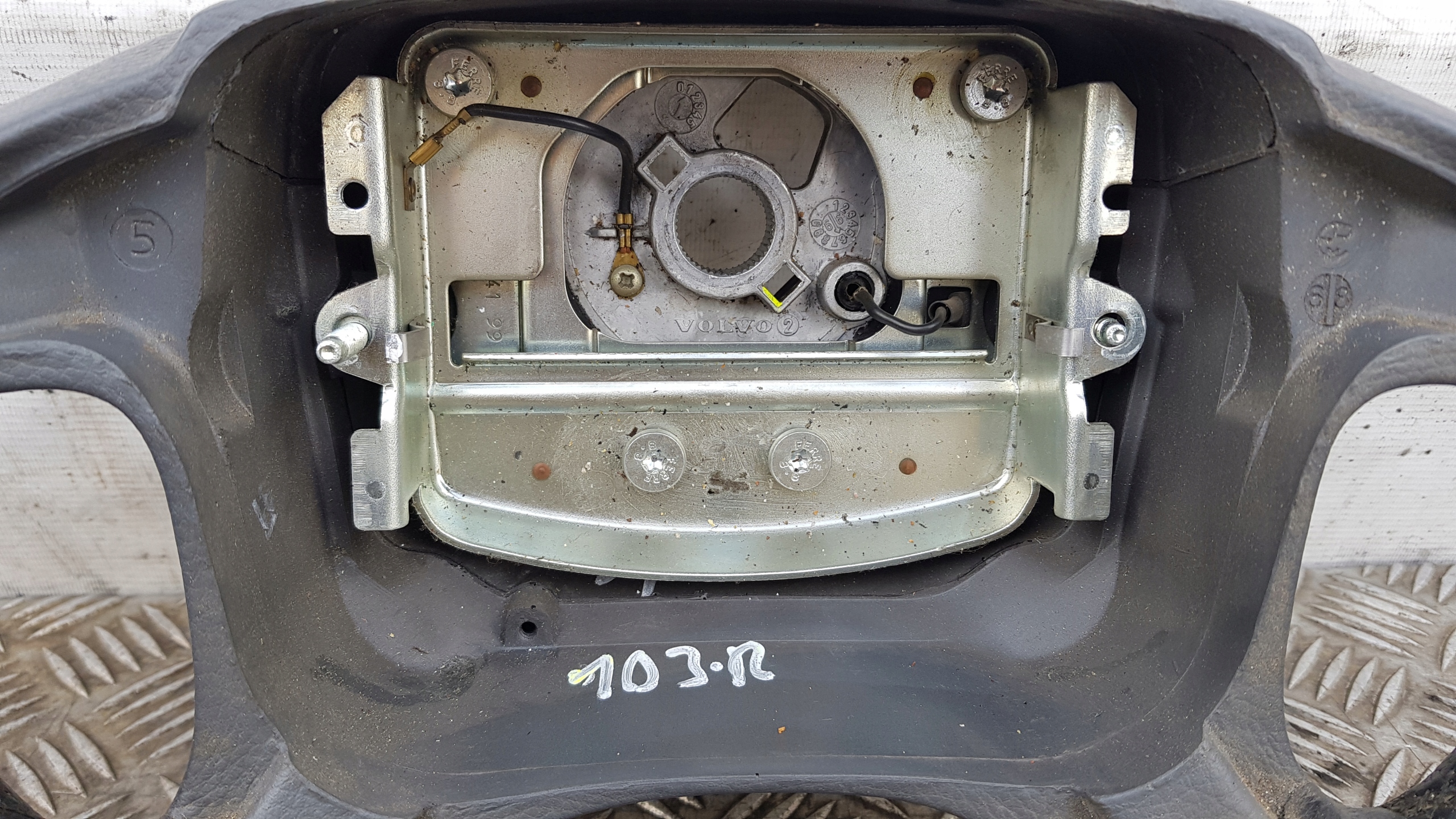 VOLVO V70 e S70 volante Legno in legno