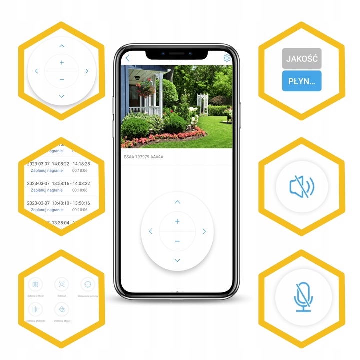 KAMERA IP BEZPRZEWODOWA WIFI ZEWNĘTRZNA MONITORING Kod producenta EDW-3450
