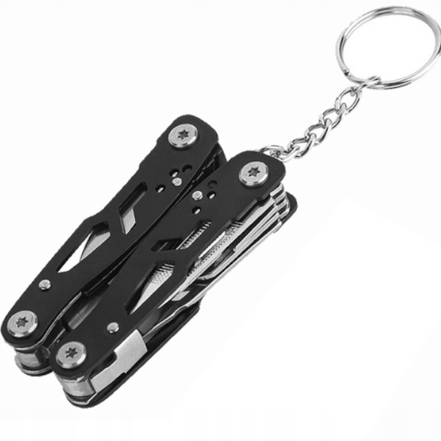 SOLIDNY SCYZORYK WIELOFUNKCYJNY 15w1 MULTITOOL NOŻYK SURVIVAL PREZENT Waga 400 g