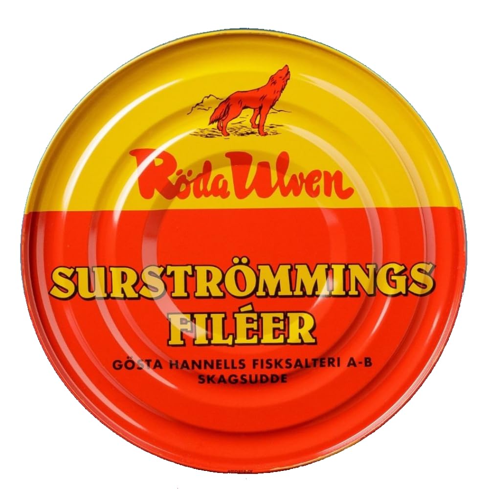 Surströmming Röda Ulven Filety śledziowe, Chłodzone, 0.4 kg