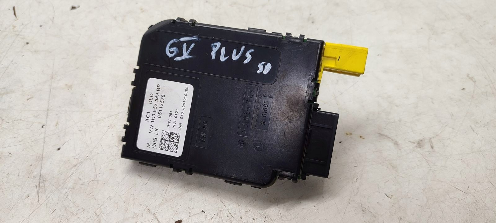 sensor kata steering VW Golf plus 1,4 TSI