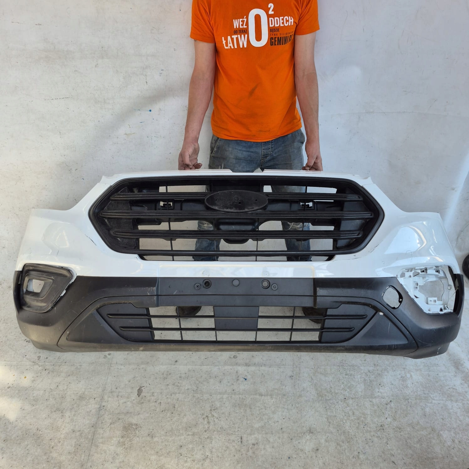 FORD TRANSIT CUSTOM and 1 MK1 LIFT 17-23 bumper front front
