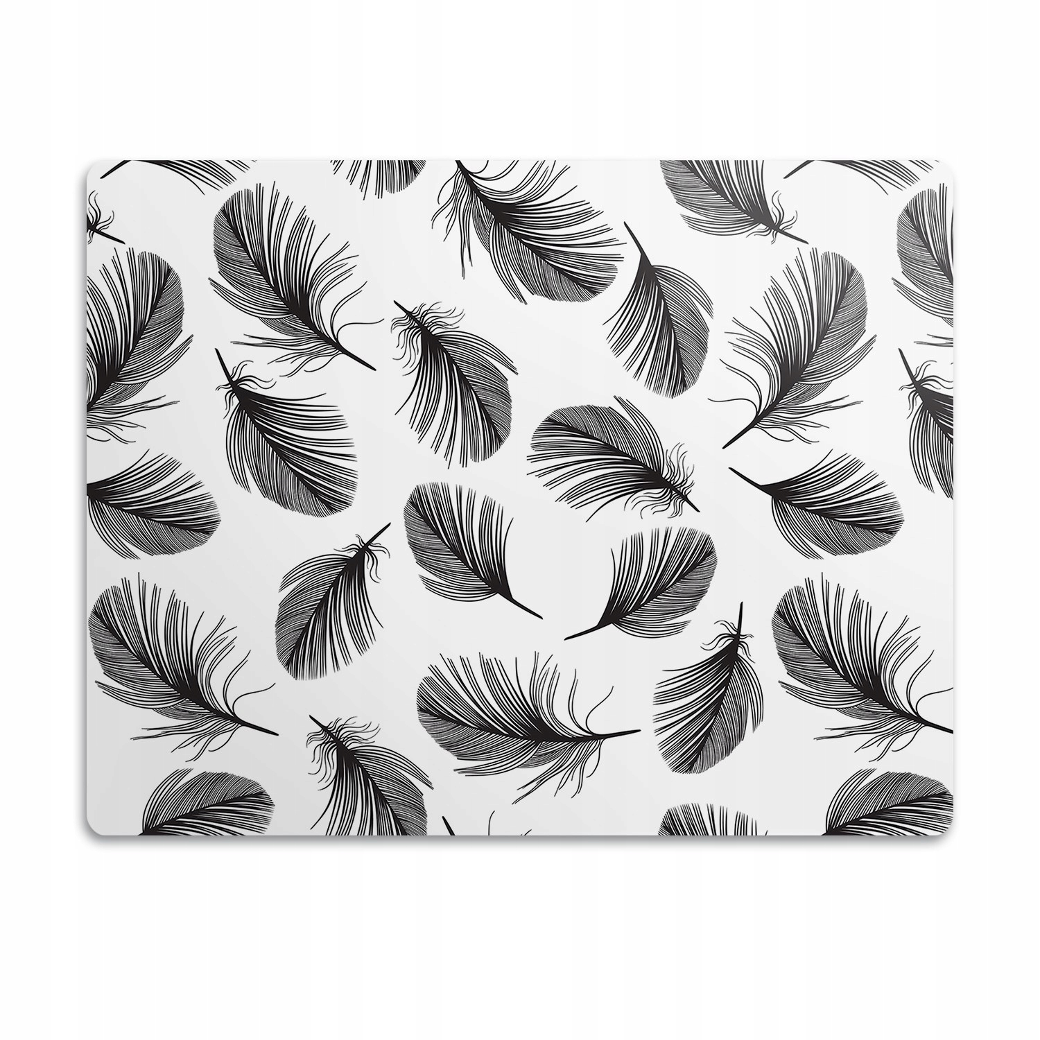 Podložka pod misku pro psa Vzdušná peříčka 60x40 cm