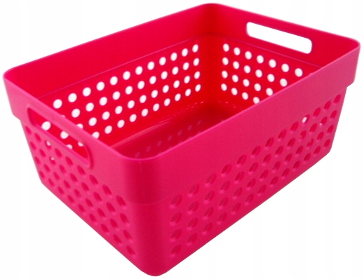 

Koszyk Plastikowy Organizer Drobiazgi Kosz Pudełko