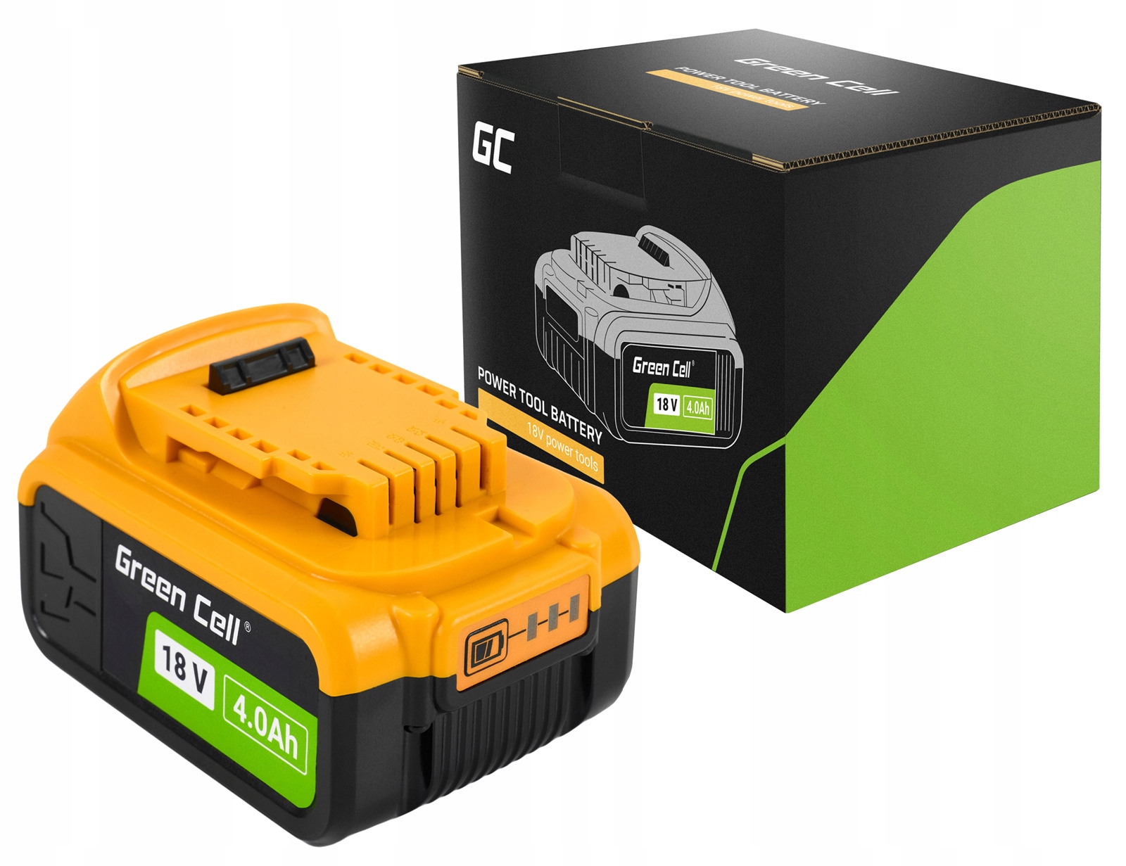 Bateria Akumulator Green Cell do DeWalt Xr 18V 4Ah zamiennik Xr DCB182