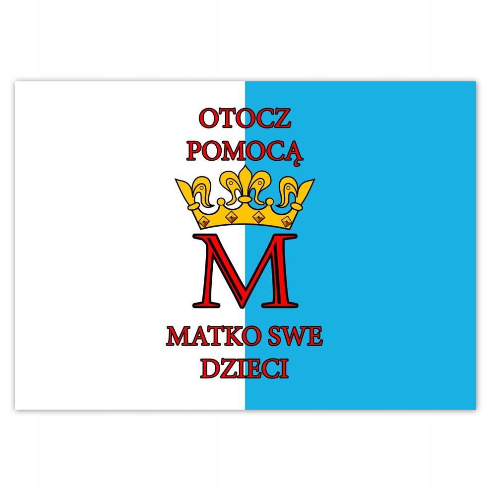 

Plakat 70x50 Otocz pomocą Matko Maryja