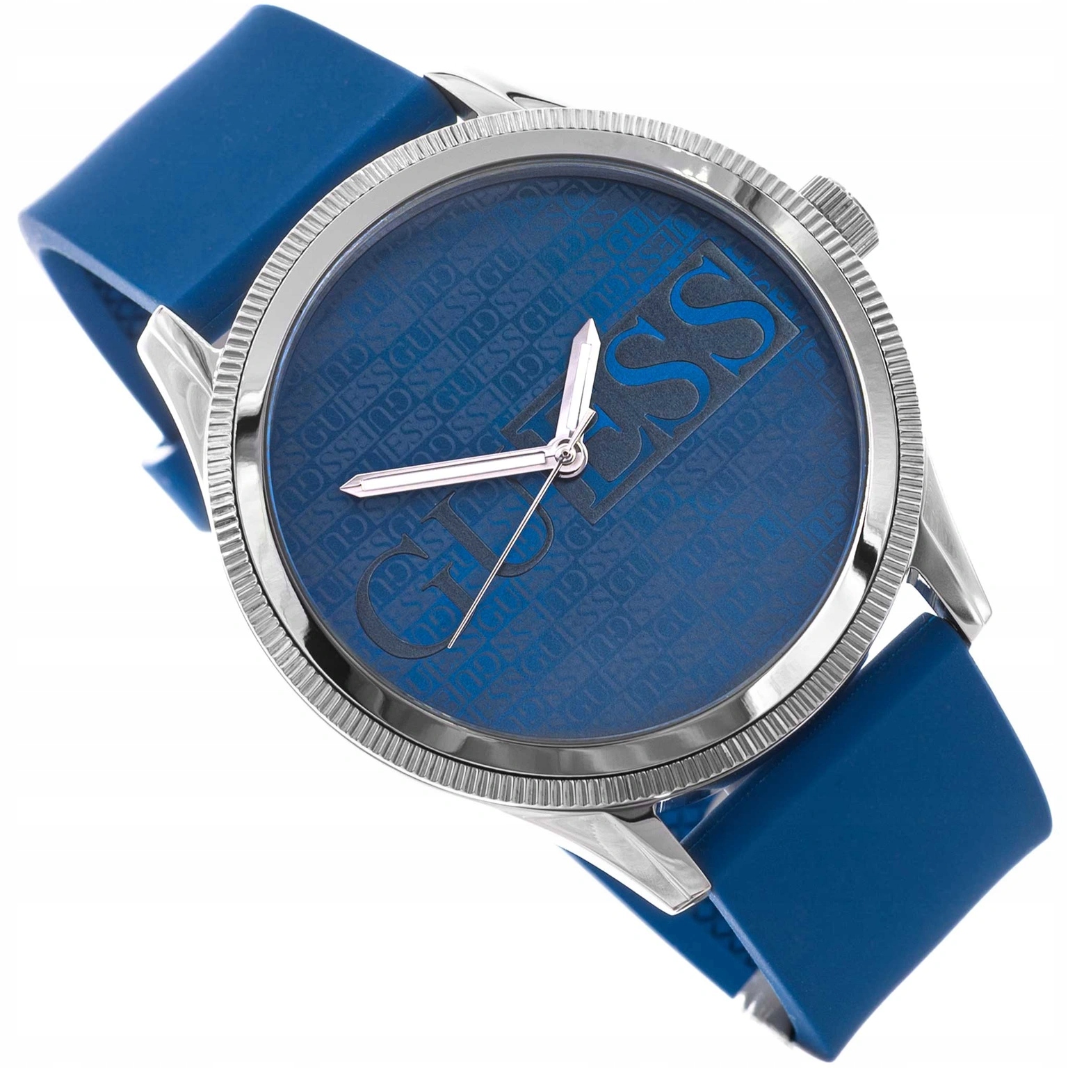 Pánské Hodinky Guess GW0726G1 Reputation Modré Na Řemínku