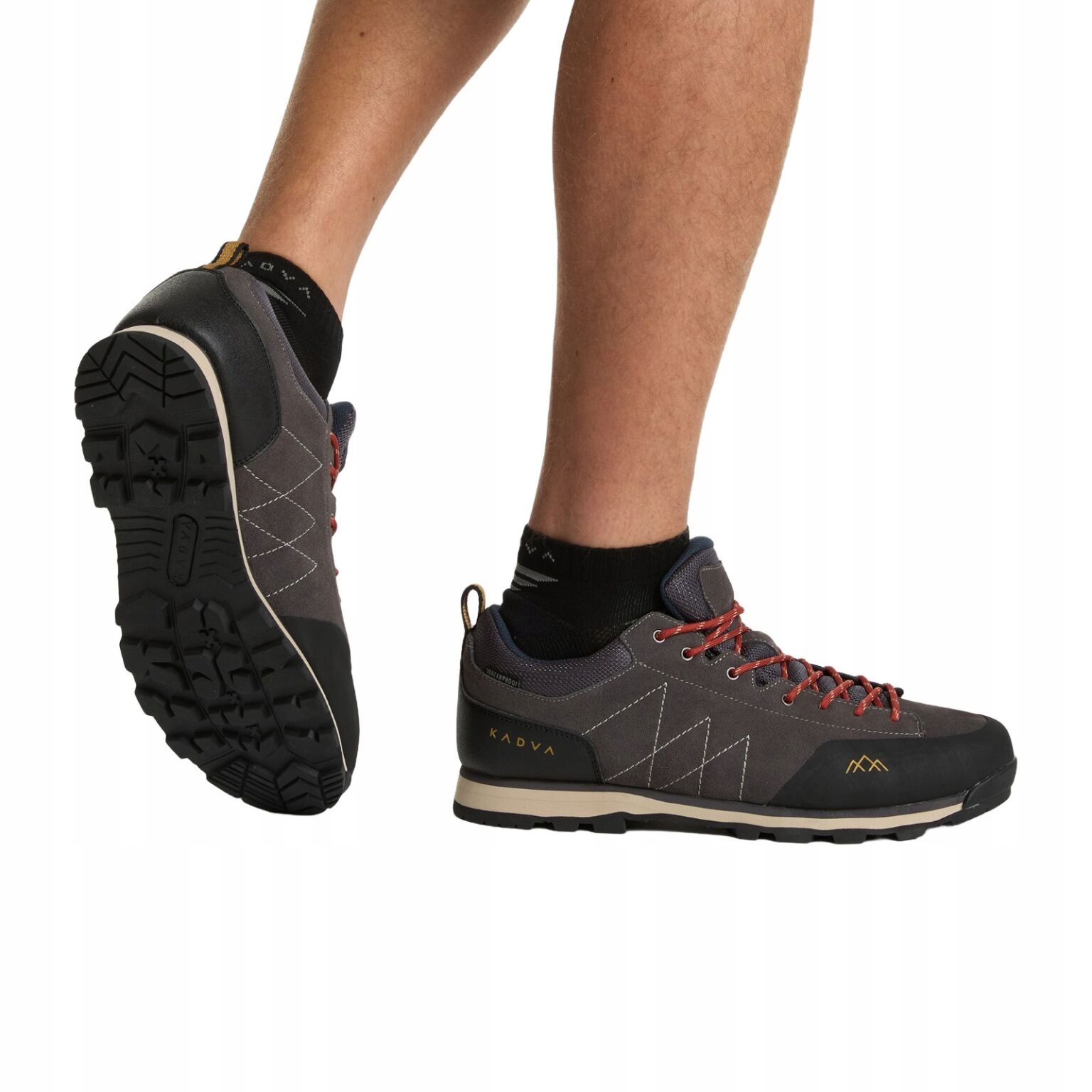 Wodoodporne buty trekkingowe męskie niskie Kadva Stride Low WaterProof 40