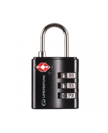 

Kłódka Lifeventure Tsa Combi Lock black
