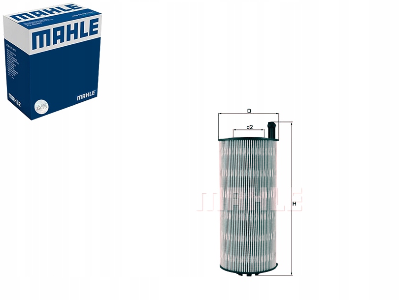 423/9D/RS3 - МАСЛЯНЫЙ ФИЛЬТР MAHLE E824HD264