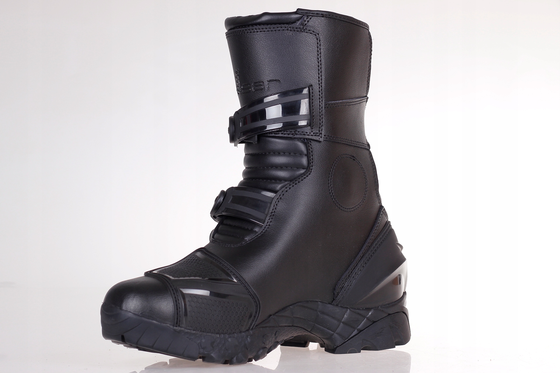 Buty motocyklowe HUSAR ADVENTURE Quad ATV czarne Model Adventure