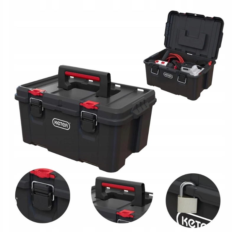 Skrzynka na Narzędzia dla Taty Walizka Narzędziowa do Przenoszenia Keter