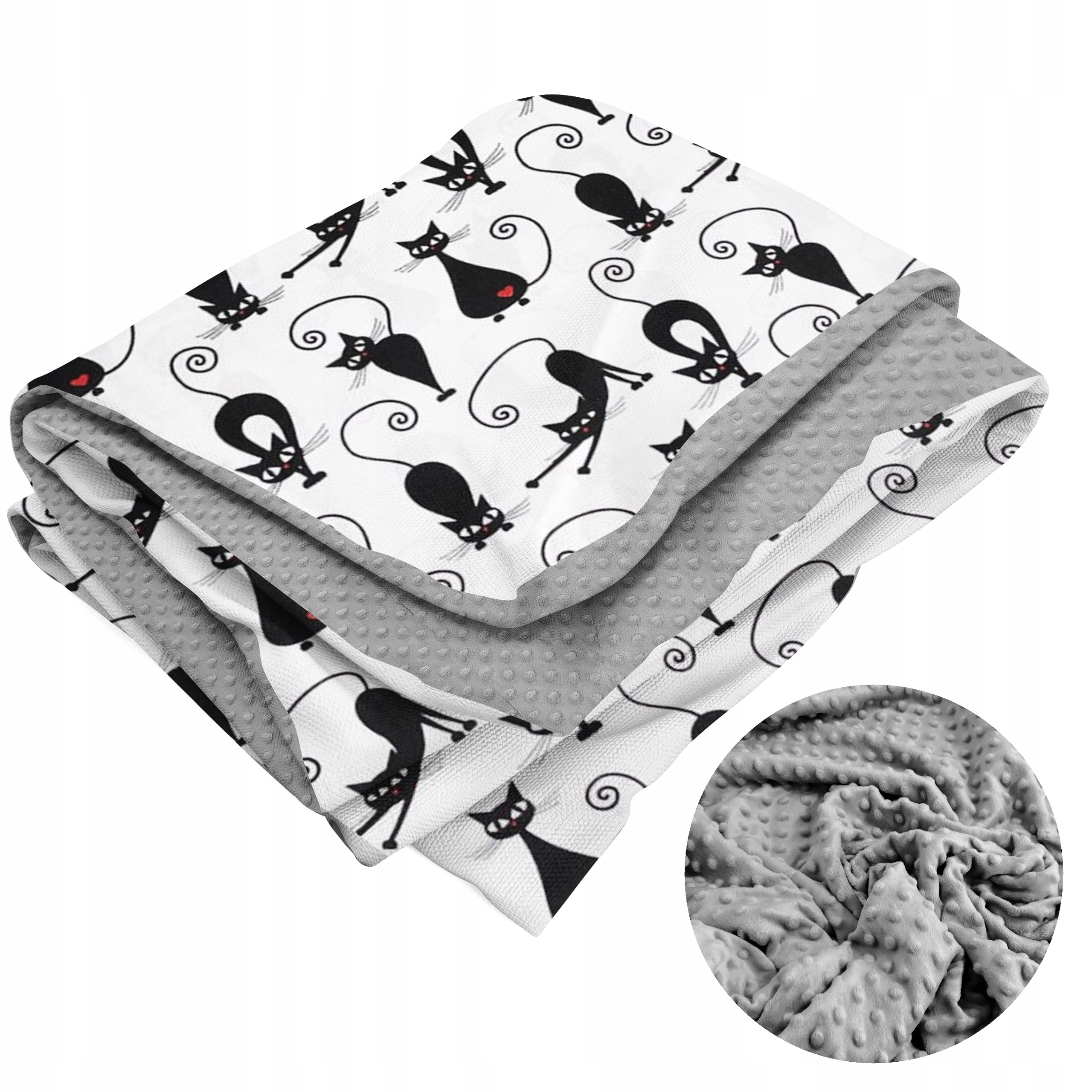 Oboustranný přehoz 140x200 Bavlna Fleece Minky přikrývka postel