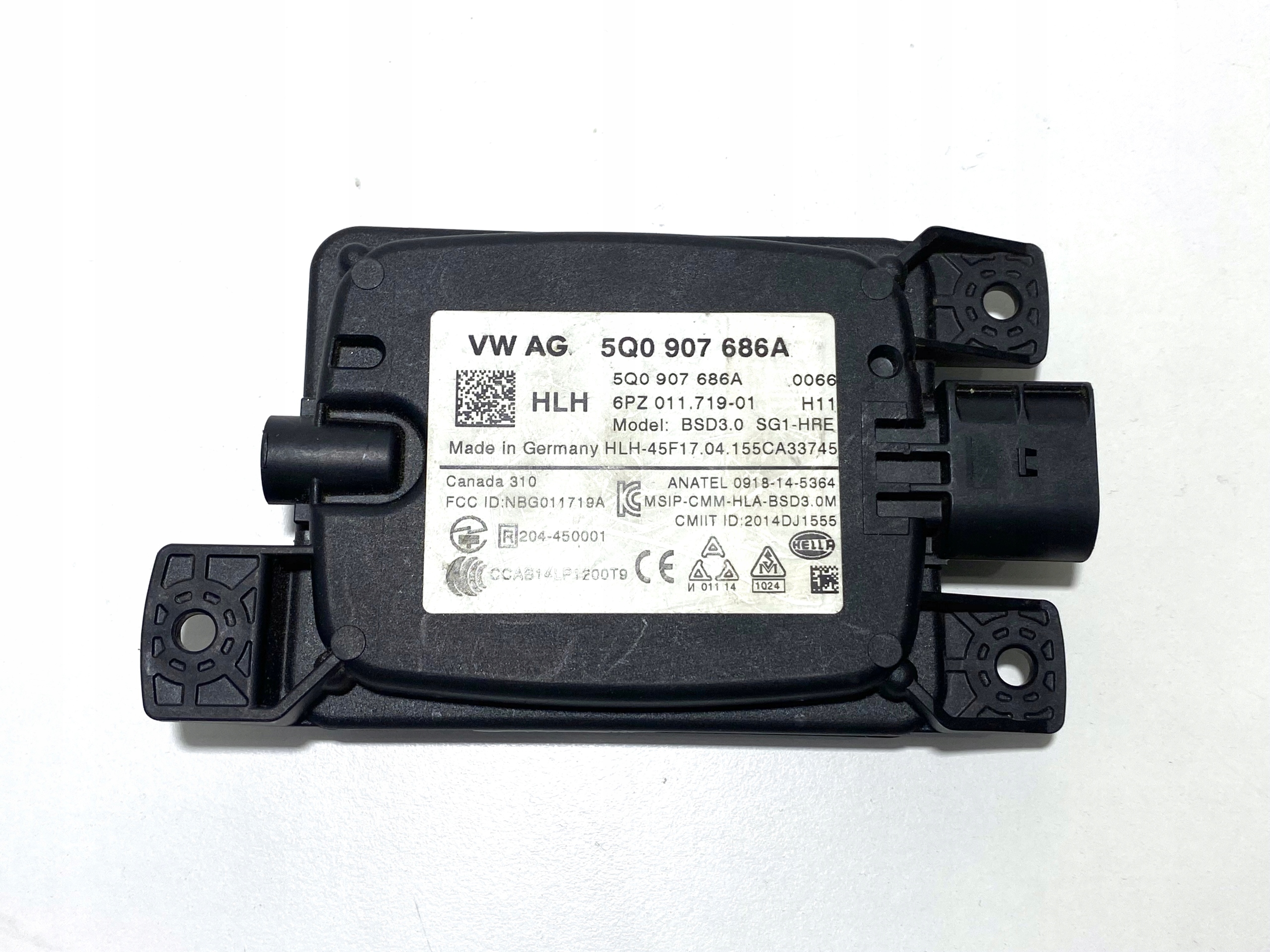 ПОМІЧНИК ЗІ ЗМІНИ СМУГИ РУХУ VW GOLF VII 5Q0907686A