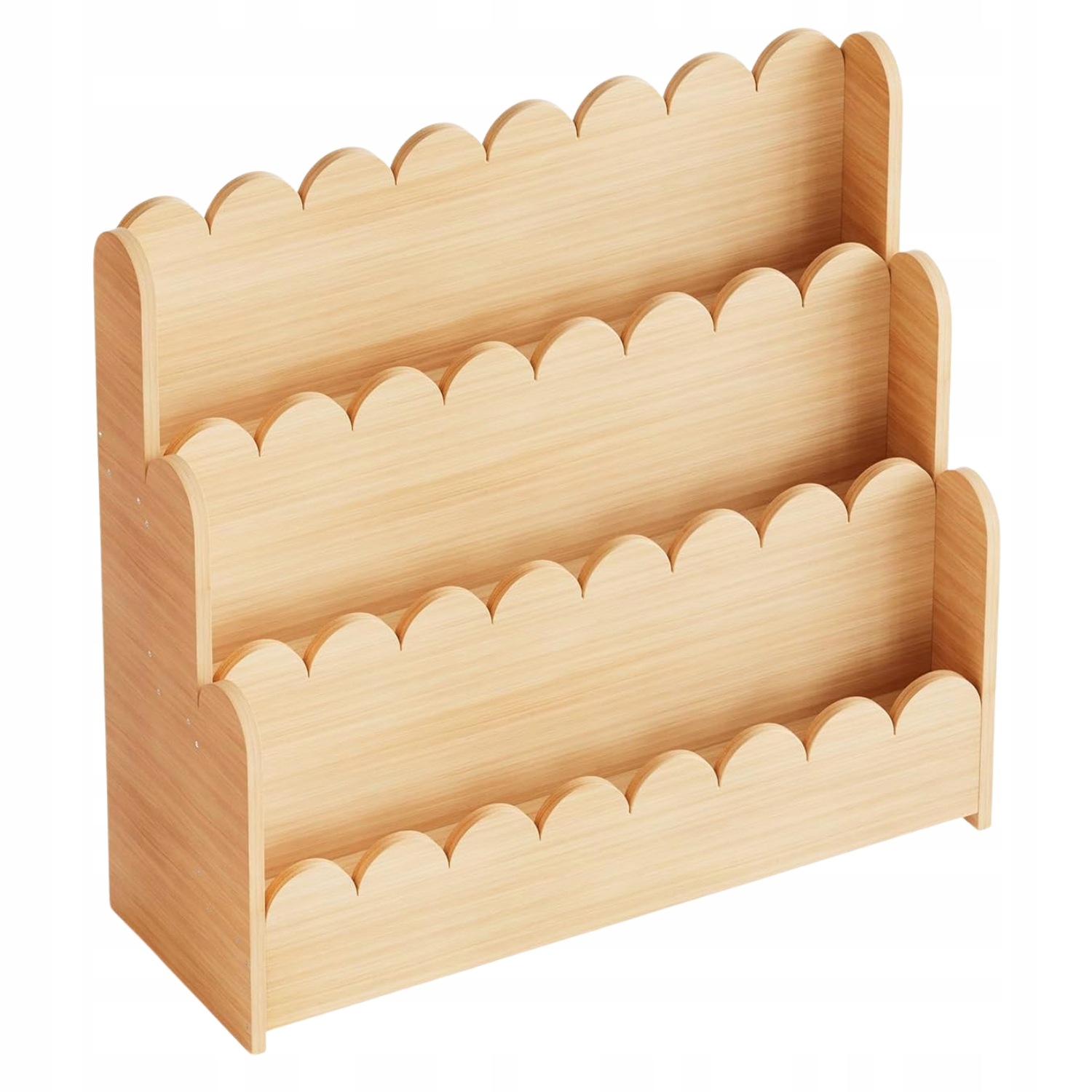 Biblioteczka Regał Organizer Książki Pokoju Dzieci Drewniany Montessori