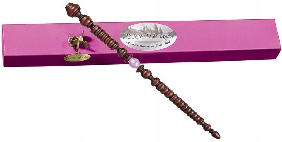 Hůlka Doloris Umbridge Harry Potter Replika 1:1 Licence 27 CM