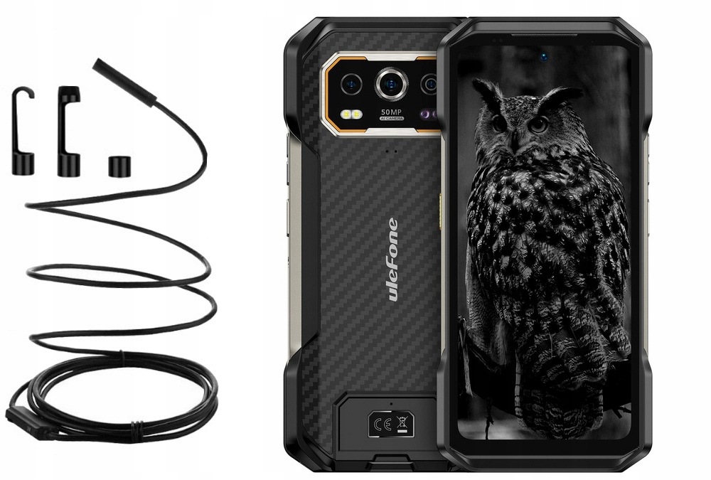 Pancerny Smartfon Ulefone Armor 27 Lte 12GB/256GB Noktowizja Endoskop EC01