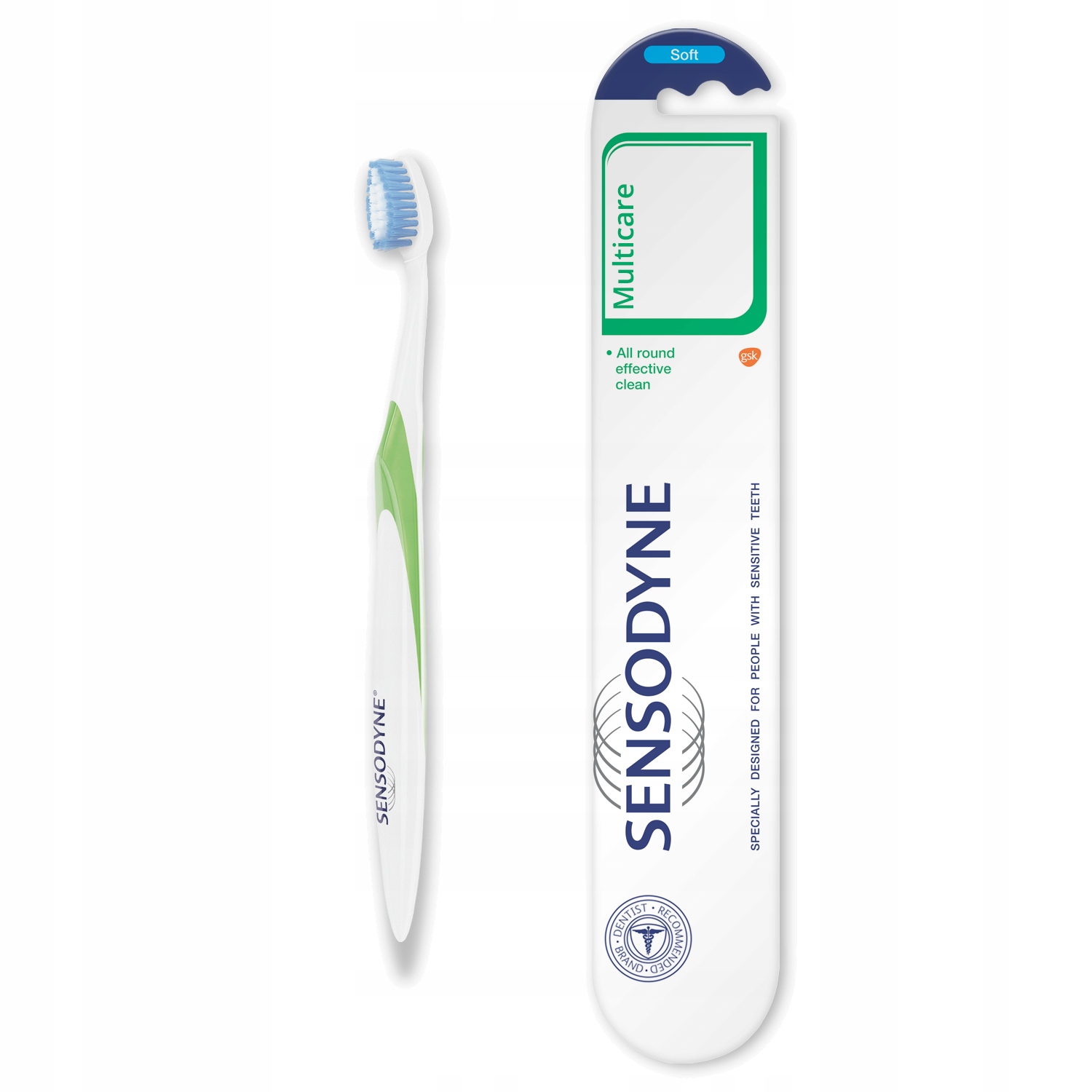 

Sensodyne szczoteczka do zębów Soft Multicare