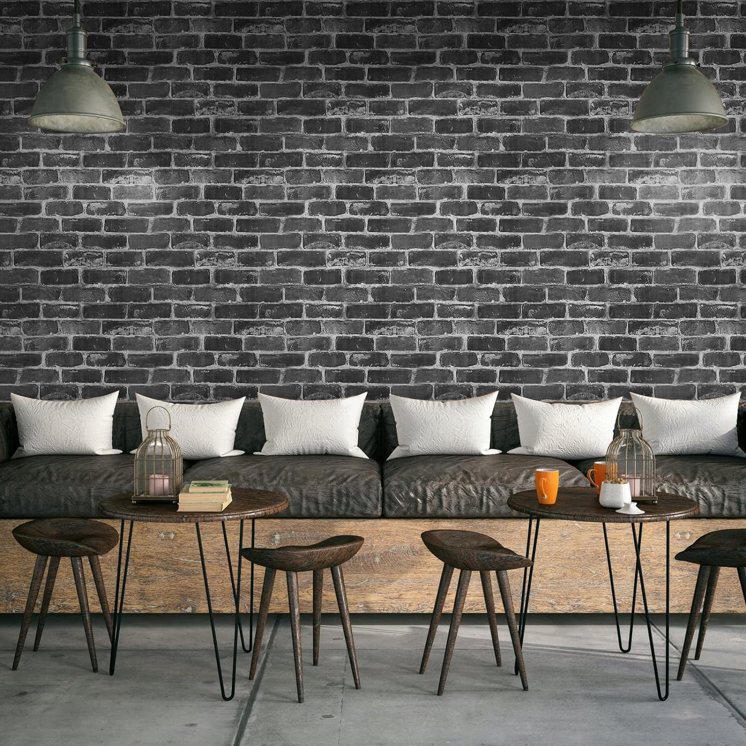 SAMOPRZYLEPNA TAPETA CEGŁA 3D WINYLOWA IMITACJA CEGŁY 45cm x 10m Rodzaj samoprzylepna